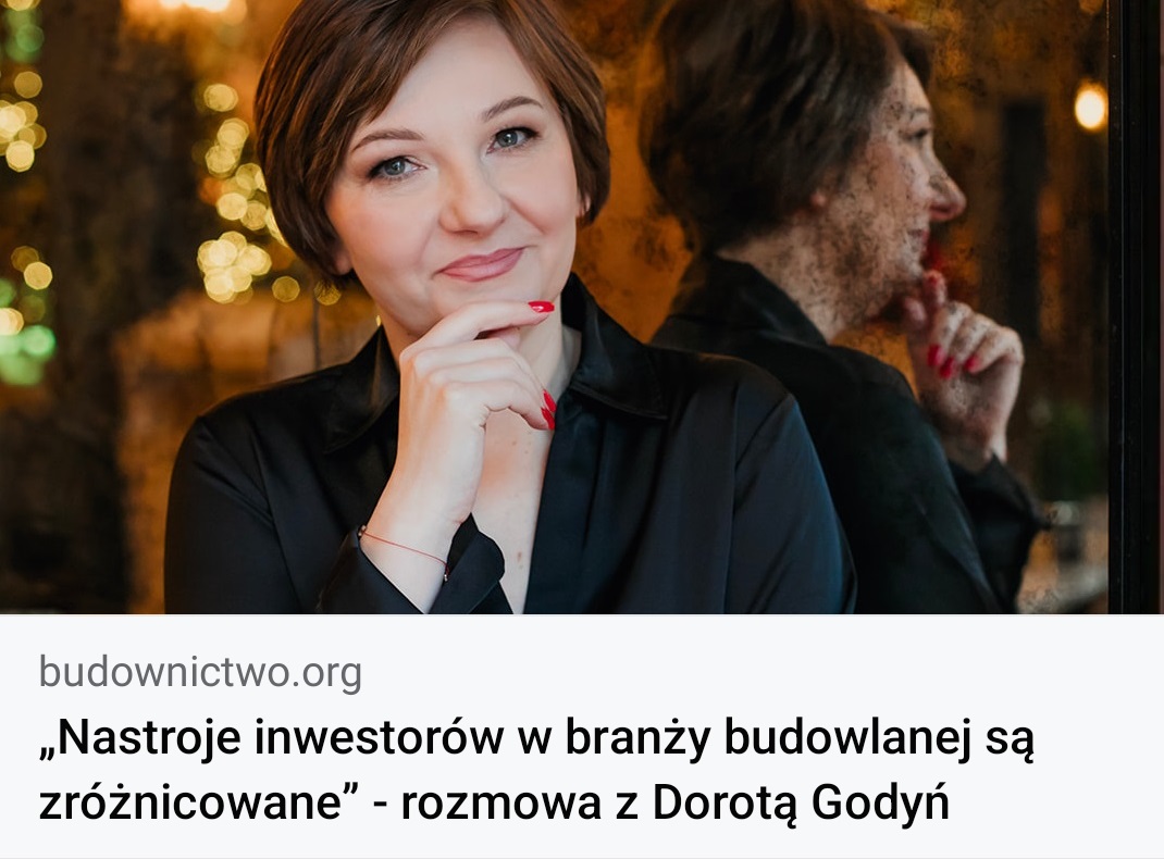“Nastroje inwestorów w branży budowlanej są zróżnicowane…”
