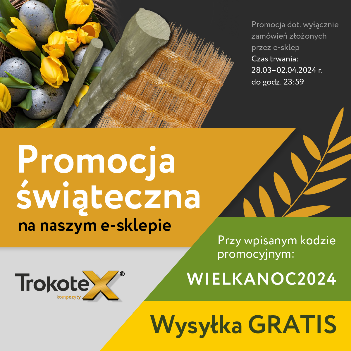 WYSYŁKA GRATIS! Skorzystaj w dniach 28.03-02.04.2024 r.