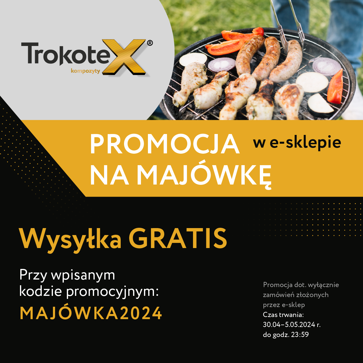 Wejdź na nasz e-sklep i skorzystaj z promocji już dziś! www.sklep.trokotex.pl